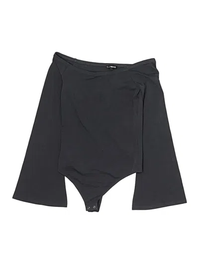 Pre-owned Express Bodysuit In Black