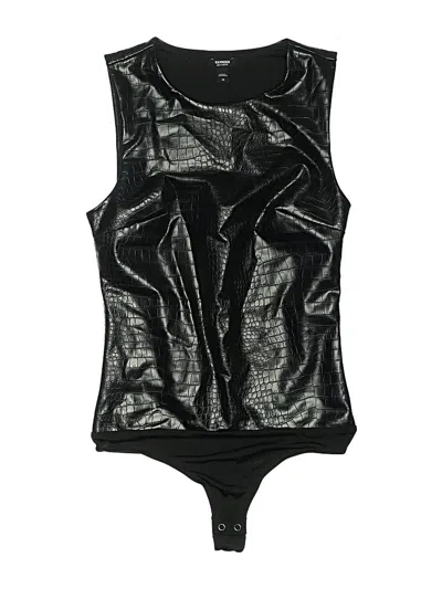 Pre-owned Express Bodysuit In Black