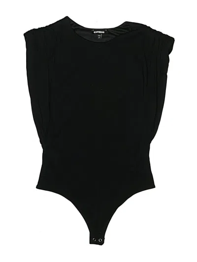 Pre-owned Express Bodysuit In Black