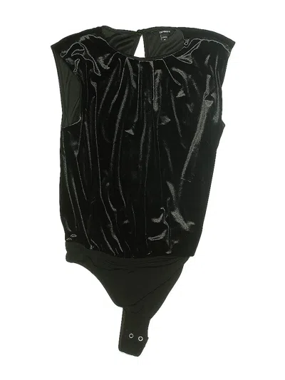 Pre-owned Express Bodysuit In Black