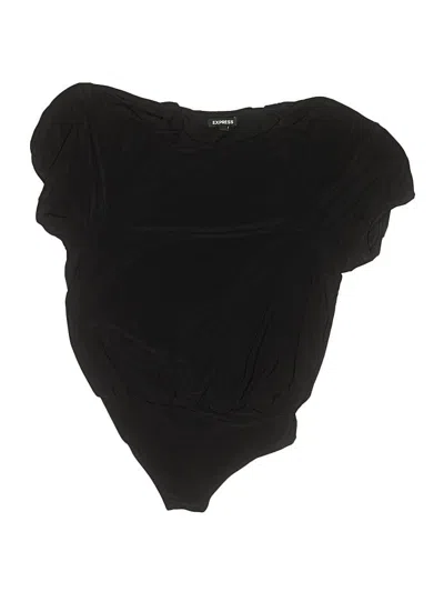 Pre-owned Express Bodysuit In Black