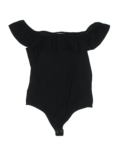 Pre-owned Express Bodysuit In Black