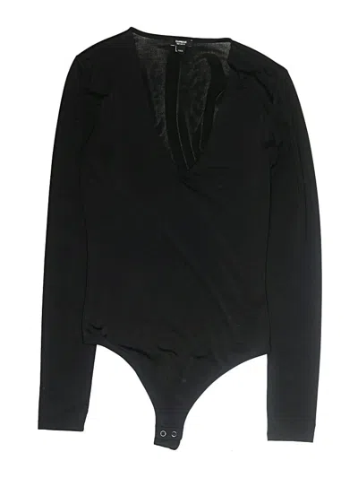 Pre-owned Express Bodysuit In Black