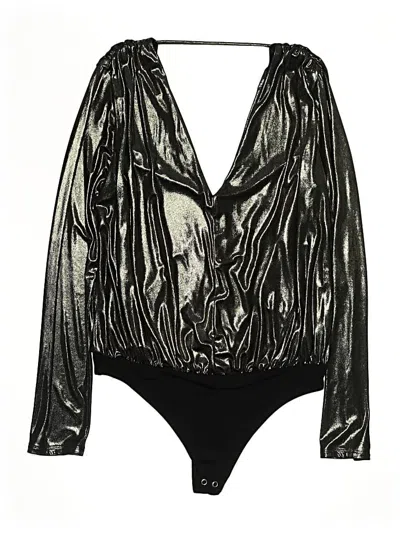Pre-owned Express Bodysuit In Black