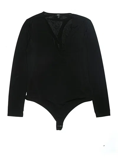 Pre-owned Express Bodysuit In Black