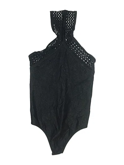 Pre-owned Express Bodysuit In Black