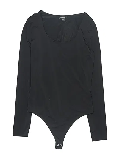 Pre-owned Express Bodysuit In Black
