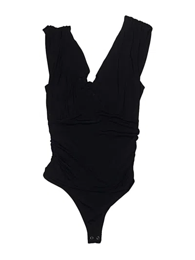 Pre-owned Express Bodysuit In Black