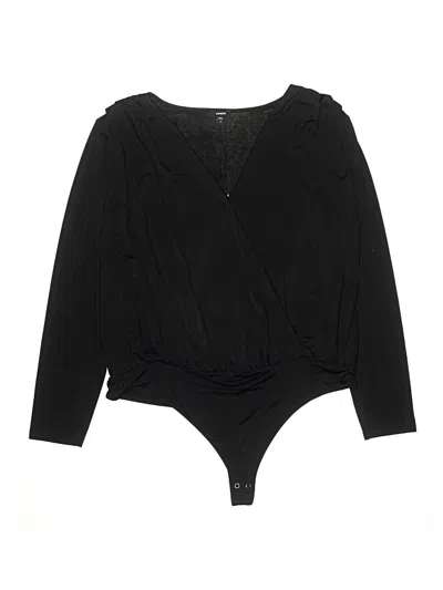 Pre-owned Express Bodysuit In Black