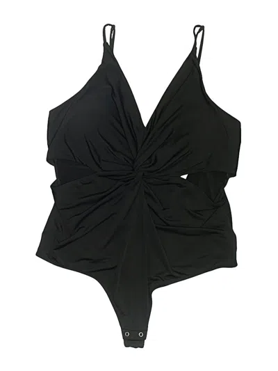 Pre-owned Express Bodysuit In Black