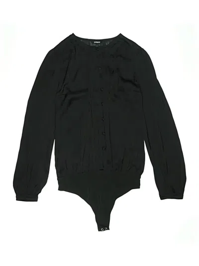 Pre-owned Express Bodysuit In Black