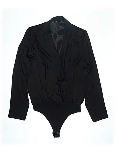 Pre-owned Express Bodysuit In Black