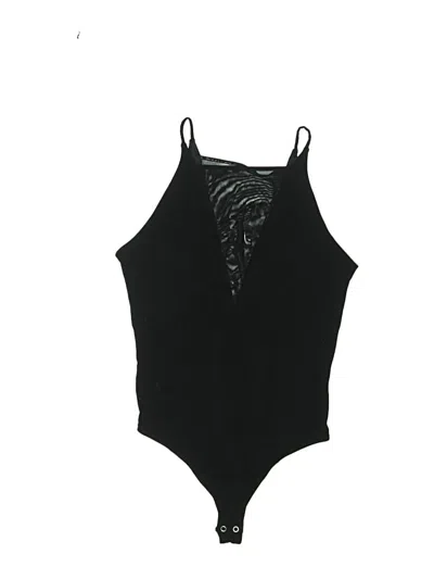 Pre-owned Express Bodysuit In Black