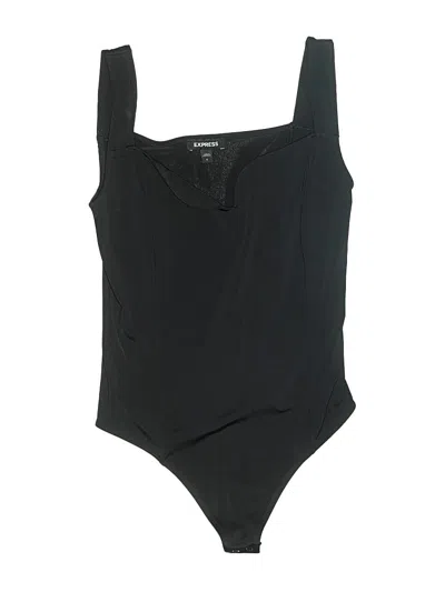 Pre-owned Express Bodysuit In Black