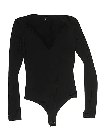 Pre-owned Express Bodysuit In Black