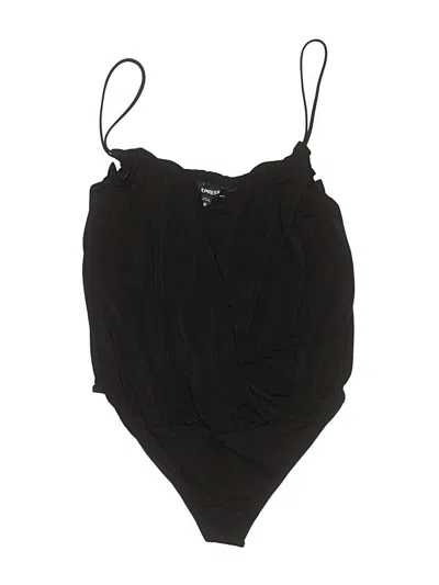 Pre-owned Express Bodysuit In Black
