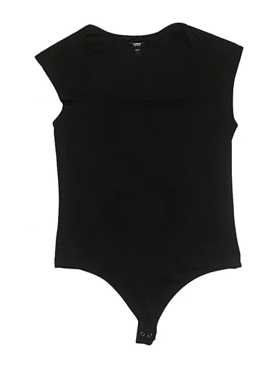 Pre-owned Express Bodysuit In Black