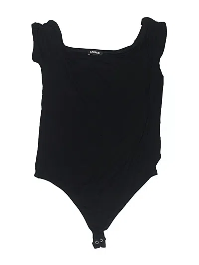 Pre-owned Express Bodysuit In Black
