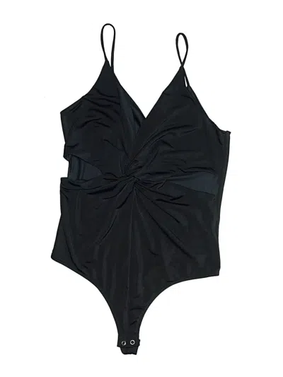Pre-owned Express Bodysuit In Black
