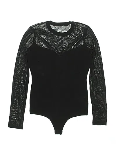 Pre-owned Express Bodysuit In Black