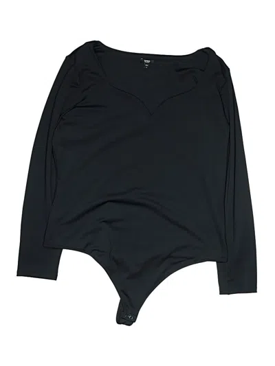 Pre-owned Express Bodysuit In Black