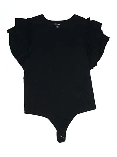 Pre-owned Express Bodysuit In Black