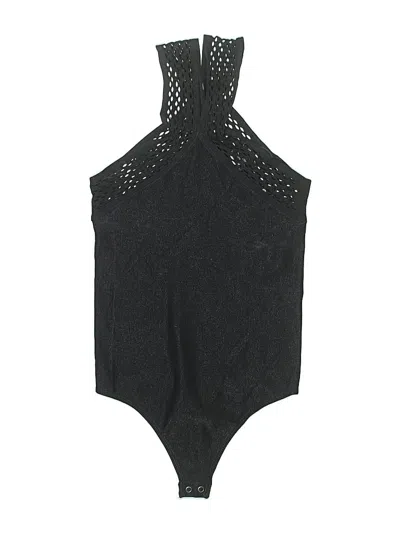 Pre-owned Express Bodysuit In Black