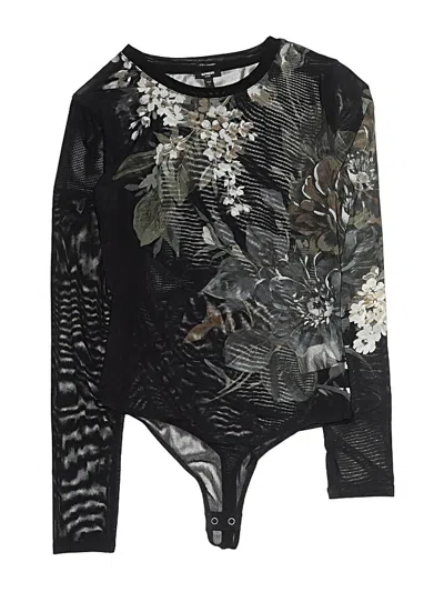 Pre-owned Express Bodysuit In Black