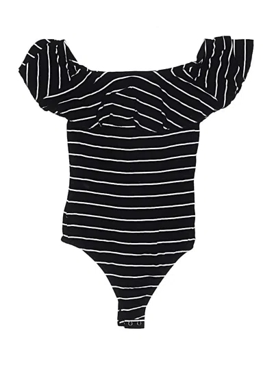 Pre-owned Express Bodysuit In Black