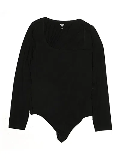 Pre-owned Express Bodysuit In Black
