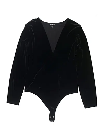 Pre-owned Express Bodysuit In Black