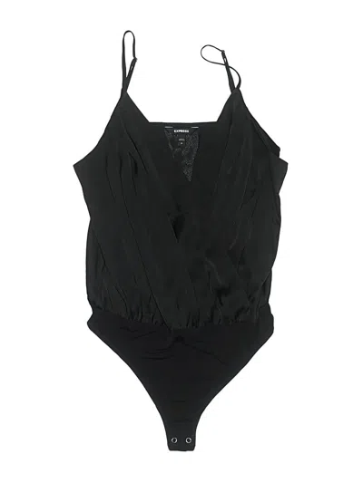Pre-owned Express Bodysuit In Black