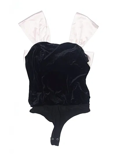 Pre-owned Express Bodysuit In Black