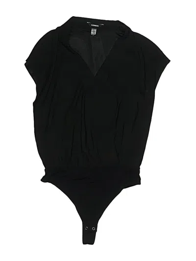Pre-owned Express Bodysuit In Black