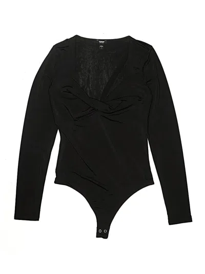 Pre-owned Express Bodysuit In Black