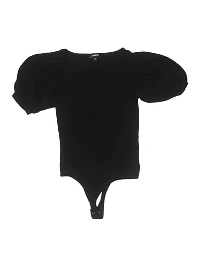 Pre-owned Express Bodysuit In Black