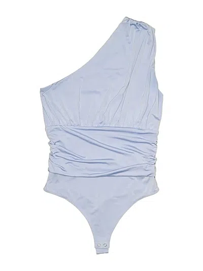 Pre-owned Express Bodysuit In Blue