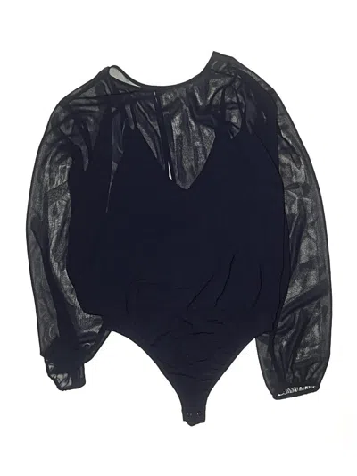 Pre-owned Express Bodysuit In Blue