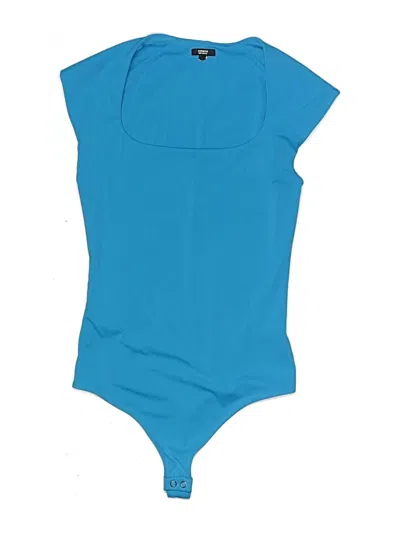 Pre-owned Express Bodysuit In Blue