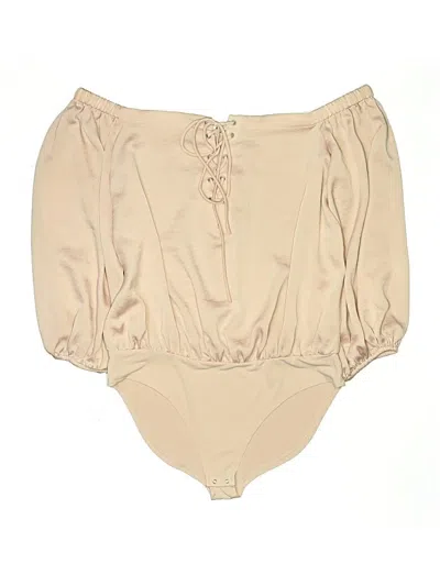 Pre-owned Express Bodysuit In Brown