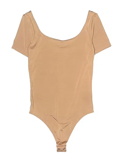 Pre-owned Express Bodysuit In Brown