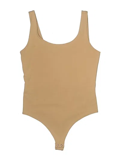 Pre-owned Express Bodysuit In Brown