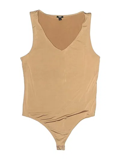 Pre-owned Express Bodysuit In Brown