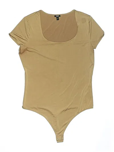 Pre-owned Express Bodysuit In Brown