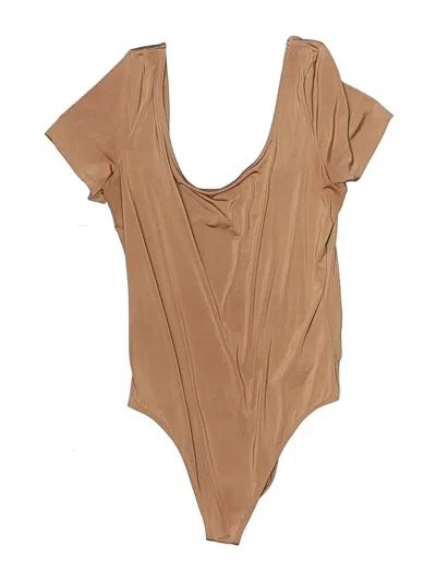 Pre-owned Express Bodysuit In Brown