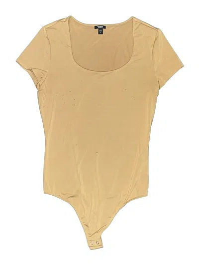 Pre-owned Express Bodysuit In Brown