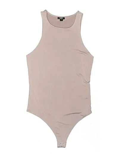 Pre-owned Express Bodysuit In Brown