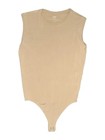 Pre-owned Express Bodysuit In Brown