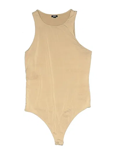 Pre-owned Express Bodysuit In Brown