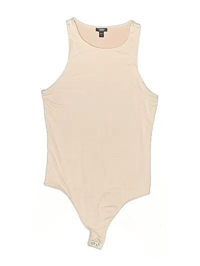 Pre-owned Express Bodysuit In Brown